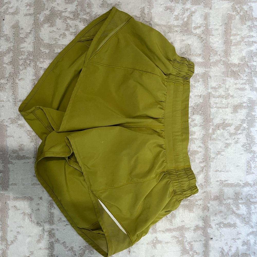 lululemon athletica Olive Green Athletic Shorts